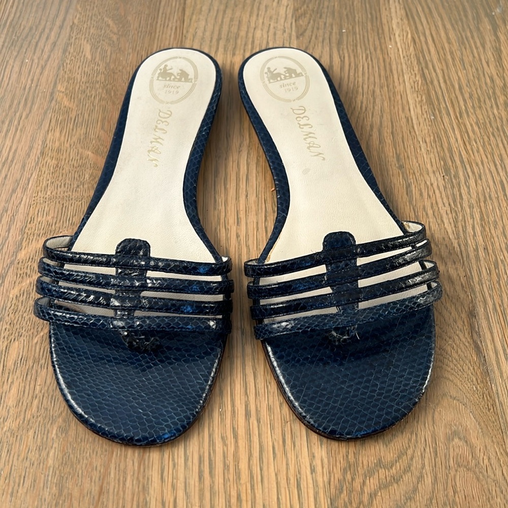 Delman flat sandals size 10M